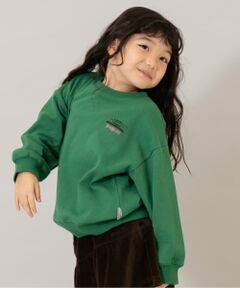 and D.petitmain / アンドディー. プティマイン スウェット | 【親子リンク】【365D.】スウェットシティアイコン刺繍ワイドプルオーバー