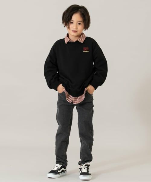 and D.petitmain / アンドディー. プティマイン スウェット | 【親子リンク】【365D.】スウェットシティアイコン刺繍ワイドプルオーバー | 詳細10