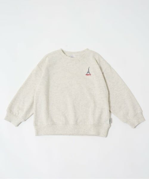 and D.petitmain / アンドディー. プティマイン スウェット | 【親子リンク】【365D.】スウェットシティアイコン刺繍ワイドプルオーバー | 詳細18