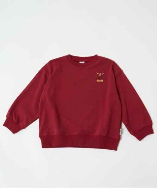 and D.petitmain / アンドディー. プティマイン スウェット | 【親子リンク】【365D.】スウェットシティアイコン刺繍ワイドプルオーバー | 詳細19