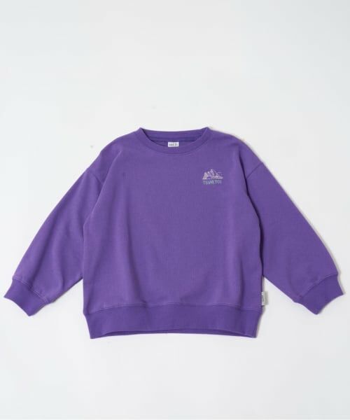 and D.petitmain / アンドディー. プティマイン スウェット | 【親子リンク】【365D.】スウェットシティアイコン刺繍ワイドプルオーバー | 詳細22