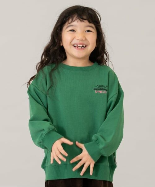 and D.petitmain / アンドディー. プティマイン スウェット | 【親子リンク】【365D.】スウェットシティアイコン刺繍ワイドプルオーバー | 詳細7