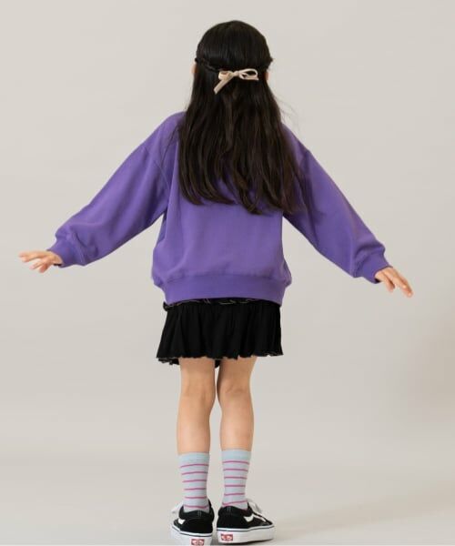 and D.petitmain / アンドディー. プティマイン スウェット | 【親子リンク】【365D.】スウェットシティアイコン刺繍ワイドプルオーバー | 詳細9