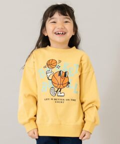 and D.petitmain / アンドディー. プティマイン スウェット | 【ご好評につき再入荷！】【365D.】スウェットOFUZAKE 柄ワイドプルオーバー/トレーナー