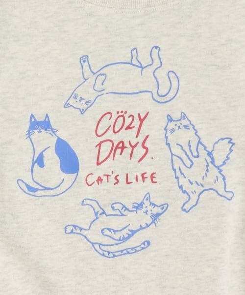 and D.petitmain / アンドディー. プティマイン スウェット | 【ご好評につき再入荷！】【365D.】スウェットOFUZAKE 柄ワイドプルオーバー/トレーナー | 詳細14