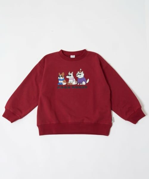 and D.petitmain / アンドディー. プティマイン スウェット | 【ご好評につき再入荷！】【365D.】スウェットOFUZAKE 柄ワイドプルオーバー/トレーナー | 詳細15