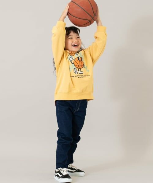 and D.petitmain / アンドディー. プティマイン スウェット | 【ご好評につき再入荷！】【365D.】スウェットOFUZAKE 柄ワイドプルオーバー/トレーナー | 詳細2