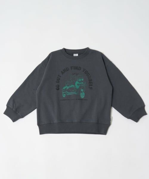 and D.petitmain / アンドディー. プティマイン スウェット | 【ご好評につき再入荷！】【365D.】スウェットOFUZAKE 柄ワイドプルオーバー/トレーナー | 詳細21