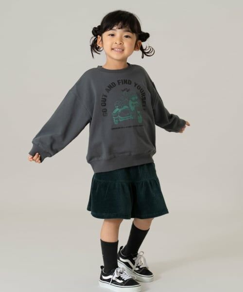 and D.petitmain / アンドディー. プティマイン スウェット | 【ご好評につき再入荷！】【365D.】スウェットOFUZAKE 柄ワイドプルオーバー/トレーナー | 詳細5