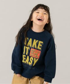 and D.petitmain / アンドディー. プティマイン スウェット | 【365D.】【親子リンク】ラグランスウェットアソートロゴプルオーバー/トレーナー