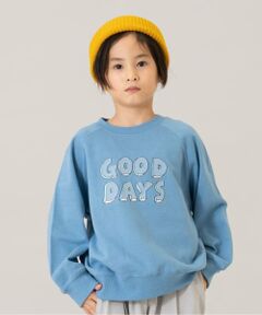 and D.petitmain / アンドディー. プティマイン スウェット | 【365D.】【親子リンク】ラグランスウェットアソートロゴプルオーバー/トレーナー