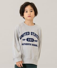 and D.petitmain / アンドディー. プティマイン スウェット | 【365D.】【親子リンク】ラグランスウェットアソートロゴプルオーバー/トレーナー