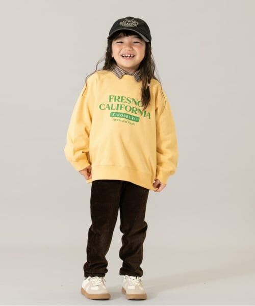 and D.petitmain / アンドディー. プティマイン スウェット | 【365D.】【親子リンク】ラグランスウェットアソートロゴプルオーバー/トレーナー | 詳細1