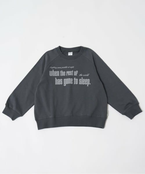 and D.petitmain / アンドディー. プティマイン スウェット | 【365D.】【親子リンク】ラグランスウェットアソートロゴプルオーバー/トレーナー | 詳細21