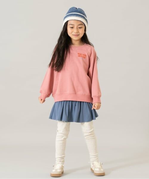 and D.petitmain / アンドディー. プティマイン スウェット | 【365D.】【親子リンク】ラグランスウェットアソートロゴプルオーバー/トレーナー | 詳細4