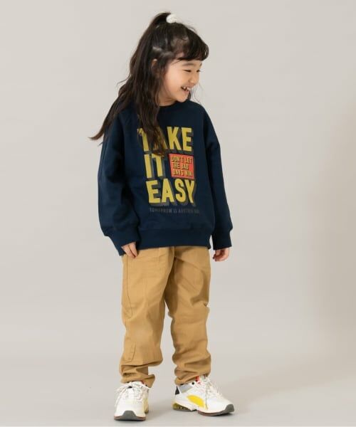 and D.petitmain / アンドディー. プティマイン スウェット | 【365D.】【親子リンク】ラグランスウェットアソートロゴプルオーバー/トレーナー | 詳細7