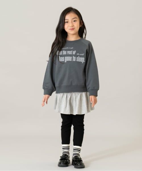 and D.petitmain / アンドディー. プティマイン スウェット | 【365D.】【親子リンク】ラグランスウェットアソートロゴプルオーバー/トレーナー | 詳細9