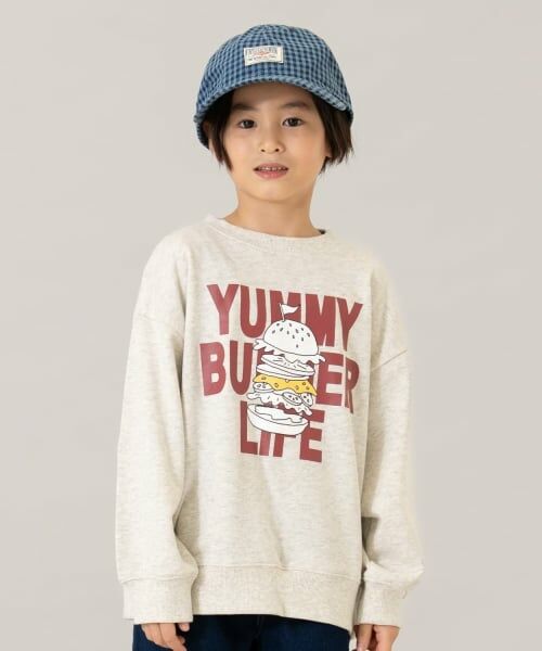and D.petitmain / アンドディー. プティマイン スウェット | YUMMY スウェットプルオーバー/トレーナー（オートミール）
