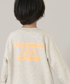 and D.petitmain / アンドディー. プティマイン スウェット | 蛍光ロゴラグランスウェット/トレーナー