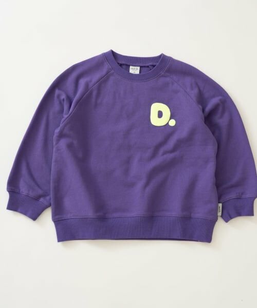 and D.petitmain / アンドディー. プティマイン スウェット | 蛍光ロゴラグランスウェット/トレーナー | 詳細20