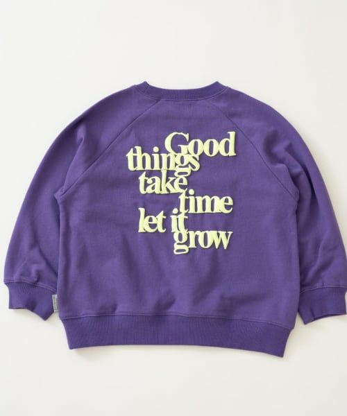 and D.petitmain / アンドディー. プティマイン スウェット | 蛍光ロゴラグランスウェット/トレーナー | 詳細26