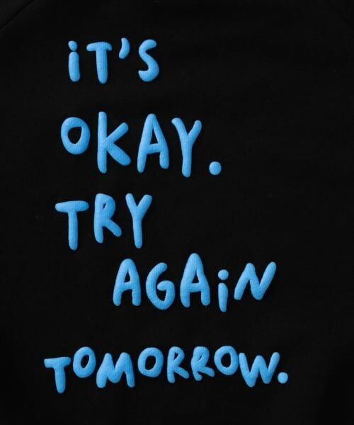 and D.petitmain / アンドディー. プティマイン スウェット | 蛍光ロゴラグランスウェット/トレーナー | 詳細29