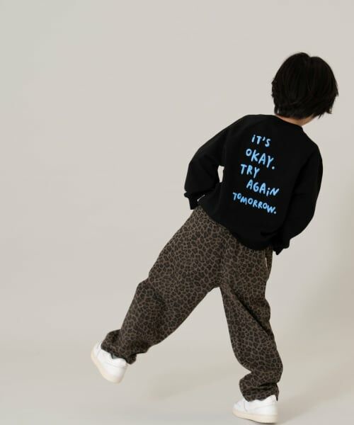 and D.petitmain / アンドディー. プティマイン スウェット | 蛍光ロゴラグランスウェット/トレーナー | 詳細6