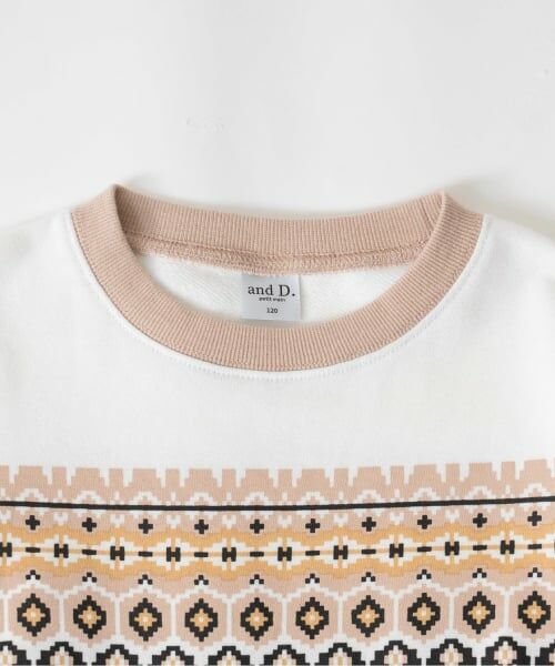 and D.petitmain / アンドディー. プティマイン スウェット | 総柄アソートスウェット/トレーナー | 詳細11