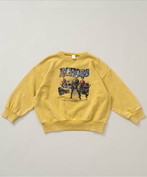 and D.petitmain / アンドディー. プティマイン スウェット | バンド風プリントトレーナー | 詳細16