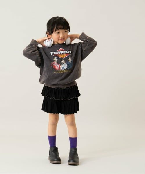 and D.petitmain / アンドディー. プティマイン スウェット | バンド風プリントトレーナー | 詳細5