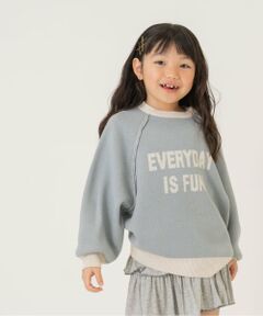 and D.petitmain / アンドディー. プティマイン ニット・セーター | メッセージロゴニット