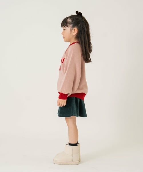 and D.petitmain / アンドディー. プティマイン ニット・セーター | メッセージロゴニット | 詳細1