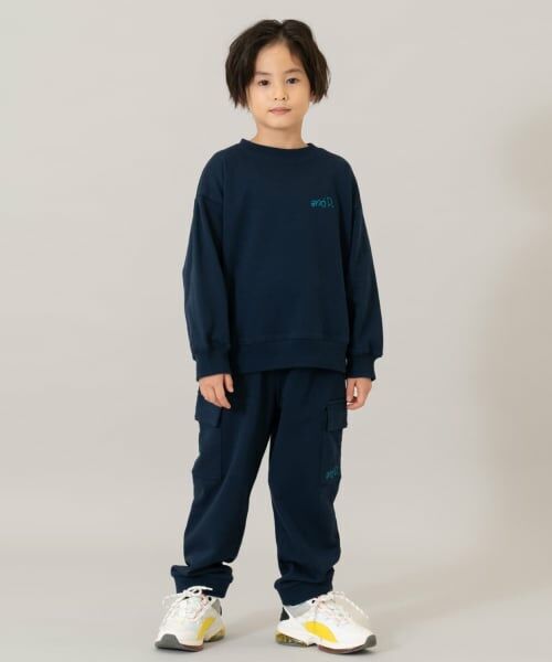 and D.petitmain / アンドディー. プティマイン スウェット | スウェットセットアップ（紺）