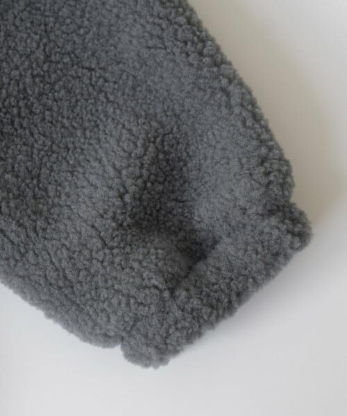 and D.petitmain / アンドディー. プティマイン ブルゾン | ボアスタンドブルゾン/あったか/アウター | 詳細14