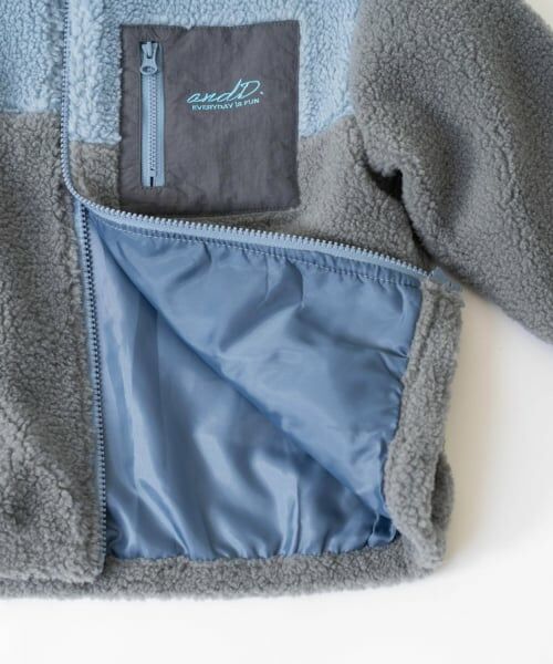 and D.petitmain / アンドディー. プティマイン ブルゾン | ボアスタンドブルゾン/あったか/アウター | 詳細17