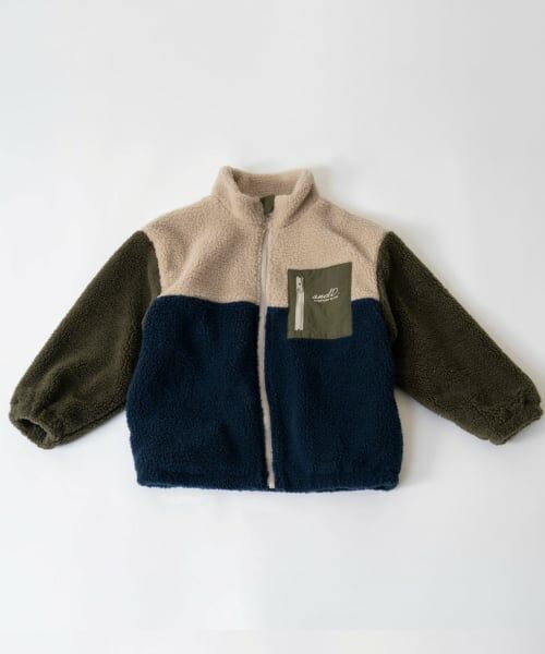 and D.petitmain / アンドディー. プティマイン ブルゾン | ボアスタンドブルゾン/あったか/アウター | 詳細23