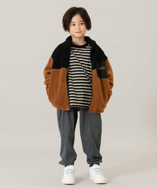 and D.petitmain / アンドディー. プティマイン ブルゾン | ボアスタンドブルゾン/あったか/アウター | 詳細4