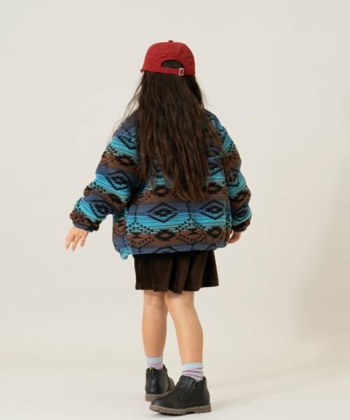 and D.petitmain / アンドディー. プティマイン ブルゾン | ボアスタンドブルゾン/あったか/アウター | 詳細7