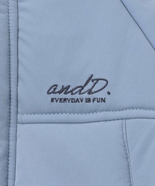 and D.petitmain / アンドディー. プティマイン ブルゾン | 中綿ブルゾン/アウター/あったか | 詳細22