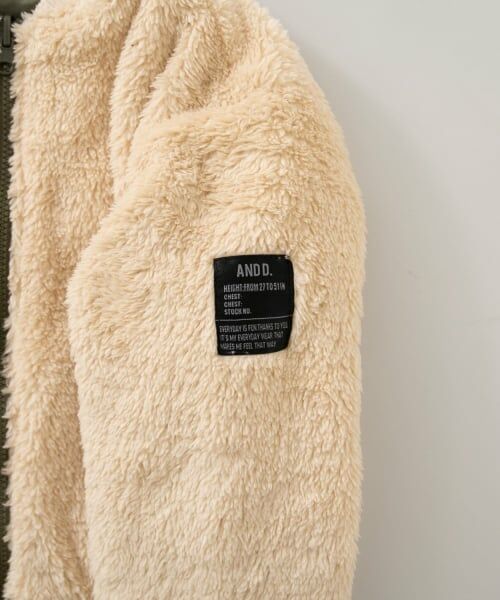 and D.petitmain / アンドディー. プティマイン ブルゾン | リバーシブルMA-1 | 詳細25