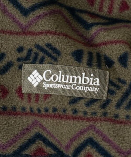 and D.petitmain / アンドディー. プティマイン ブルゾン | 【Columbia】総柄フルジップフリース | 詳細7