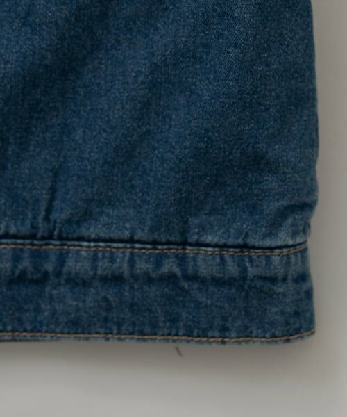 and D.petitmain / アンドディー. プティマイン ブルゾン | キルトデニムジャケット【セットアップ可】 | 詳細16