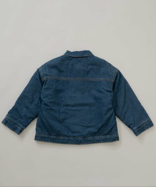 and D.petitmain / アンドディー. プティマイン ブルゾン | キルトデニムジャケット【セットアップ可】 | 詳細18