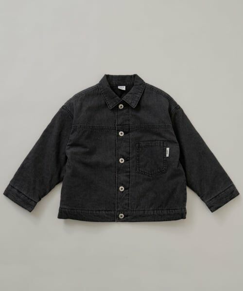 and D.petitmain / アンドディー. プティマイン ブルゾン | キルトデニムジャケット【セットアップ可】 | 詳細20