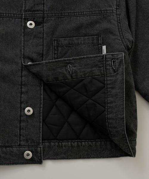 and D.petitmain / アンドディー. プティマイン ブルゾン | キルトデニムジャケット【セットアップ可】 | 詳細21