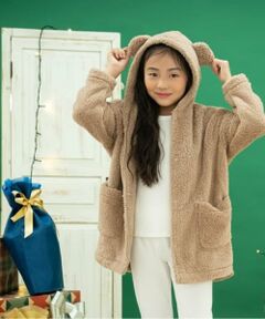 and D.petitmain / アンドディー. プティマイン カーディガン・ボレロ | ふわもこフリースパーカー