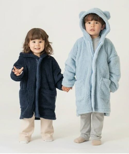 and D.petitmain / アンドディー. プティマイン カーディガン・ボレロ | ふわもこフリースパーカー | 詳細1