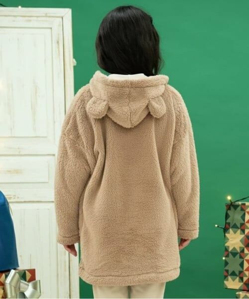 and D.petitmain / アンドディー. プティマイン カーディガン・ボレロ | ふわもこフリースパーカー | 詳細3