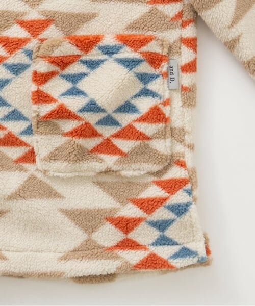 and D.petitmain / アンドディー. プティマイン カーディガン・ボレロ | ふわもこフリースパーカー | 詳細6