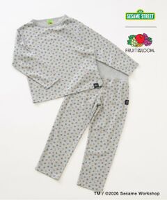 and D.petitmain / アンドディー. プティマイン ルームウェア | 【セサミストリート×フルーツ】ワッフルパジャマ